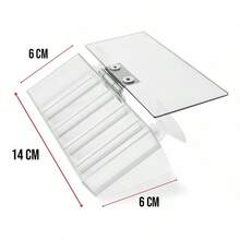 TendenciaMarimba Portamonedas Acrílico Con TapaCalidad premium - Transparente - Ver 9