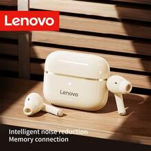 Lenovo 联想EA230迷你无线学生耳机，蓝牙5.4，触控操作，低延迟游戏耳机，远距离高清通话降噪麦克风，入耳式耳机 - 彩色 - 查看 6
