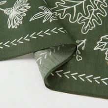 22\X22\ Flower Cotton Bandana Multi-Purpose Headbands - GreenForest - View 4