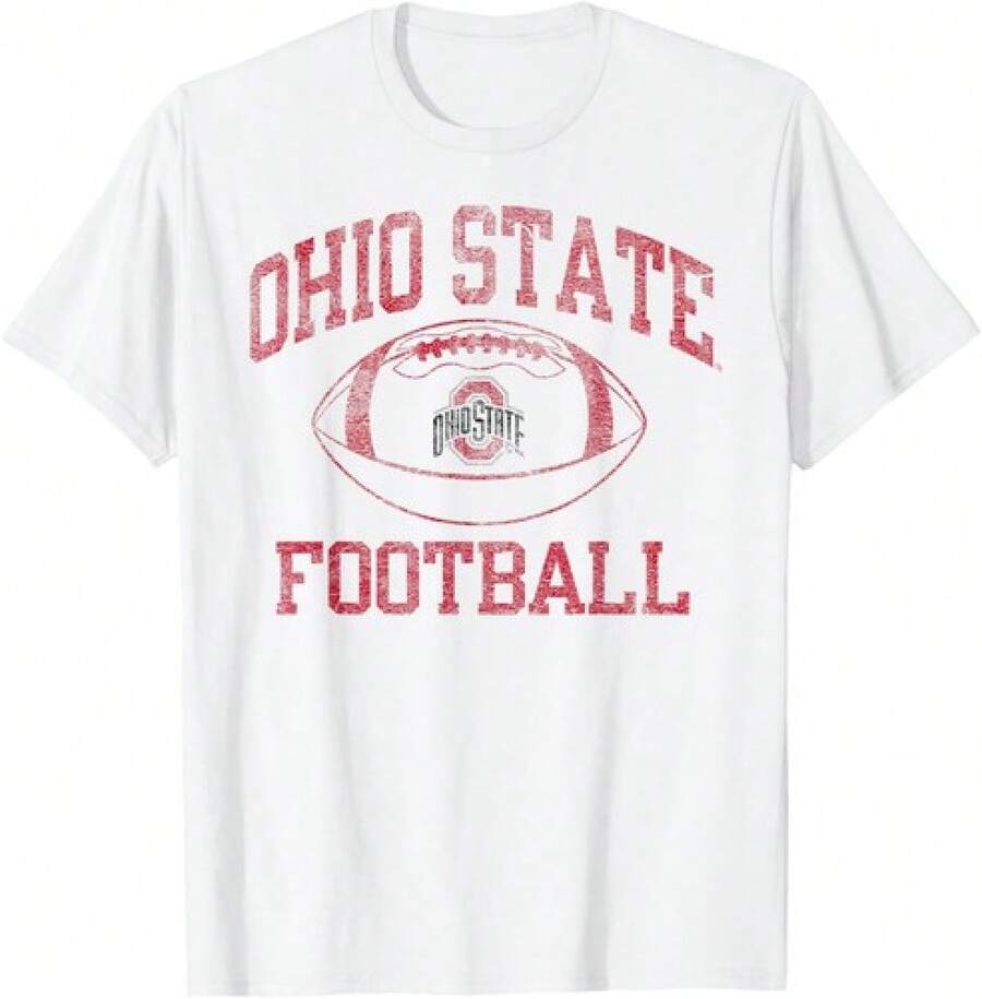Camiseta blanca de intensidad de fútbol de los Ohio State Buckeyes - Negro - Ver 1