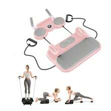 Push Up Board, 6 In 1 Mini Multi-Purpose Automatic Rebound Reformer Board - A - View 2