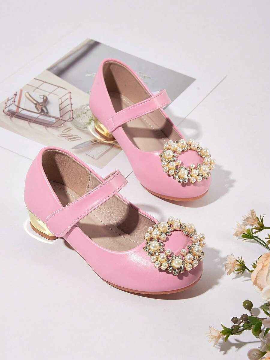 Kids Pumps - Pink - View 1
