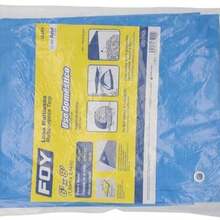 Surtek Foy LE6X8 Lona Polietileno, 6 X 8 Pies, color azul - como se muestra en la figura - Ver 7