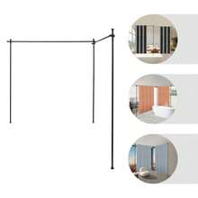 Curtain Window Rods - Black - View 8