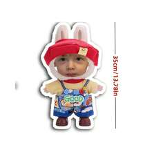 1 Custom Pillow, Personalized Face Pillow, Cute Design, Personalized Mini Hug Pillow - Custom Photo Design, Suitable For Her, 3D Pillow, Human-Shaped, Double-Sided Printing, Unique Gift For Boyfriend, Girlfriend, Mom, Dad, Friends, And Family - Suitable For Indoor, Sofa, Bed, Car, Tea Room, Bedroom, Living Room Decoration, Holiday Gift, Valentine's Day, Couples, Birthday, Anniversary, Easter, Christmas, Father's Day, Mother's Day - Style Thirteen - View 12