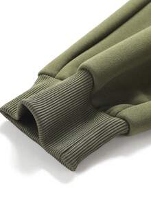 Men's Cargo Pants With Multi-Pocket Design, Comfortable Fit, Perfect For Daily Wear. - Army Green - View 7