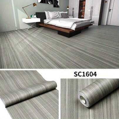 Quality Back Sticky Wall Stickers 61cm X 10M, Self-Adhesive Waterproof Vinyl Flooring Roll, Easy DIY Light Wood Plank Design, Wear-Resistant, Peel And Stick Floor & Wall Paper For Quick Home Renovation, Ideal For Living Room, Kitchen, Bathroom