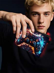 Kids Game Pattern Wallet - Mini Coin Purse, Suitable For Boys And Girls - Cute And Durable Children's Zipper Wallet - Great For School, Travel And Daily Use (5.5 Inches X 4.3 Inches) - one-size - View 11