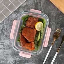 Bộ 12 hộp đựng thực phẩm bằng thủy tinh có nắp đậy, xếp chồng được - Chống rò rỉ, có thể tái sử dụng, có khay chia ngăn, lý tưởng cho việc chuẩn bị bữa ăn, bảo quản thực phẩm và bữa trưa. - Nhiều màu - Xem 10