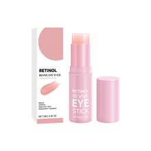 视黄醇眼霜 - 紧致眼霜棒，减少细纹，蕴含角鲨烷、维生素E、透明质酸、咖啡因，保湿，增强肌肤弹性 - 粉色 - 查看 1
