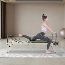 ZhdnBhnos Foldable Pilates Reformer Machine, Adjustable Design Pilates Reformer Machine, Modern Floor-Mounted Pilates Exercise Equipment For Homes, Offices, Gyms, Max Lbs Load Capacity - Variant,1 - View 6