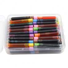 Ink Cartridges For Hongdian Fountain Pen, Set Of 35 Pen Refills Ink Cartridges, 3.4 Mm Bore Diameter, Brown - Màu nâu - Xem 8