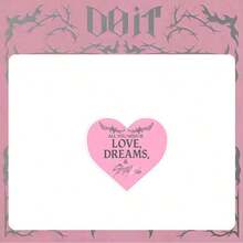 /Kpop/STAY/Skz/Doit 钥匙扣，粉色字母钥匙扣，爱心钥匙扣，双面亚克力钥匙扣，包包挂饰，牛仔布钥匙扣，水瓶挂饰，派对小礼物，圣诞礼物，生日礼物 - 彩色 - 查看 4