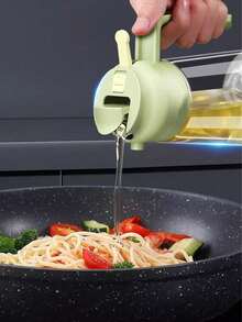 1pc Multi-Purpose High Capacity PP Oil Sprayer Bottle, With Measurement Scale, Convenient Quantity Control. In Cold Winters, Cooking Oil May Solidify And Affect Spraying Effect, You Can Try Pressing A Few Times. - Multicolor - View 6