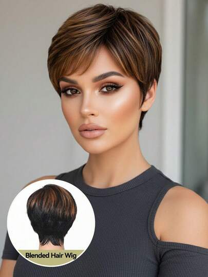 Pelucas mezcladas asequibles y listas para usar