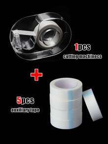 Conjunto de 6 peças para maquiagem dos olhos, fita adesiva para sombra, fita adesiva para cola de cílios, ferramenta para extensão de cílios, lupa para os olhos, ferramenta auxiliar para maquiagem dos olhos, curvador de cílios, preço baixo, enchimento de meia-calça, ferramentas de maquiagem, ferramentas multifuncionais para sombra - guia rápido e fácil para iniciantes, estêncil para delineador, modelo de maquiagem, aplicação precisa de sombra, maquiagem rápida para iniciantes, cosméticos, decoração de quarto, penteadeira, barato, quarto, acessórios de maquiagem, adequado para todos os formatos de olhos, brindes, viagens, itens baratos, essencial para viagem - Multicolorido - Ver 8
