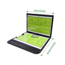 1PC Multi-Functional Portable Football Tactical Board Professional Outdoor Soccer Sports Training Clipboard Used For Strategy Demonstrations And Player Communication Tools