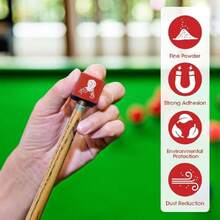 24 Pcs Tiza de Billar,Tiza de Billar Antideslizante,Accesorios de Tiza para Billar,Polvo Aceitoso Azul Mejora El Agarre del Billar para Juegos de Billar Snooker,Torneos,Hogar,Bares,Deportes,38927473 - D - Ver 5