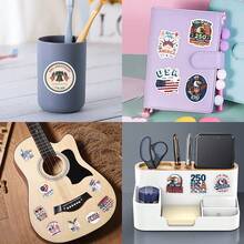 55张美国建国250周年纪念贴纸（1776-2026）复古美国250周年爱国乙烯基贴纸，适用于水瓶、保险杠、汽车、笔记本电脑 - 爱国必备 - 彩色 - 查看 8