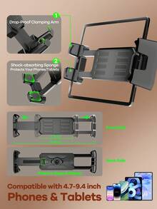 REMAX Universal 3-In-1 Car Cup Holder And Mobile Phone Holder Expandable Car Cup Holder With Adjustable Base,Car Stuff; Car Accessory - TS03-c46 - View 8