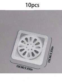 100/50/40/1pc Disposable Drain Clog Remover (Recommended To Replace Every 2-3 Days), (Watch Video Before Use) Disposable Shower And Bathtub Hair Catcher, Easy To Install Drain Filter Sticker, Kitchen, Sink And Laundry Room Disposable Drain Cover, Effective Hair And Pest Blocking Sticker, Valentine''s Day - Multicolor - View 14