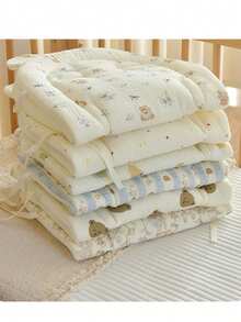 1 件婴儿推车垫，柔软透气，双面棉质推车垫 - 彩色 - 查看 9