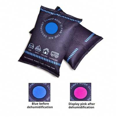 1/3/5pcs Reusable Silicone Car Dehumidifier Bag - Ideal For Absorbing Moisture, Preventing Dampness, Humidity And Condensation In Vehicle Interior Or Home ,Dehumidifier For Home,Women's Day,Travel Essentials,Wedding Favours,Y2k,Bedroom,Car Accessories Women,Kitchen Decor,Cute Stuff,Mother's Day Gift,Bedroom Decor,Garden,Kitchen Decor,Summer,Beach,Travel Essentials,Room Decor,Squishy,Graduation