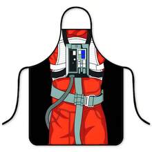 Star Wars 畅销星球主题围裙，机器人造型，厨房烘焙防污防水腰带 - 彩色 - 查看 8