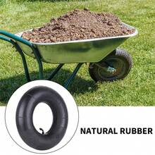 13x5.00-6 Agricultural Vehicle Inner Tube, Curved End Design, Dedicated Wear-Resistant Inner Tube For Agricultural Machinery/Wheelcarts/Lawn Mowers, Double Pack. 13x5.00-6 Curved End Inner Tube, Dedicated To Agricultural Vehicles, High Airtightness, Puncture-Resistant Tire Accessory, 2-Pack. - A - View 5