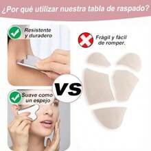 2 piezas de Gua , gua acero inoxidable, Herramienta de Guasha Facial, Herramientas de masaje para raspar el rostro, la mandíbula y el cuerpo, Herramientas de belleza facial y relajación muscular.(default) - Multicolor - Ver 5