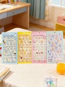 Random Style Cute Cartoon Rabbit Stickers, Applicable For Water Bottles, Computers, Desktops, Offices And Other Decorative Uses