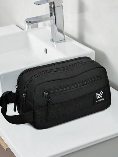  Peach Tree Men's Clutch Bag, Square Pillow Bag, Wrist Bag, Wallet, Crossbody Bag 2-In-1, Neutral Business Storage Bag Suitable For Business Travel, Toiletries Storage, Handbag, Wrist Bag, Men's Gift, Valentine's Day Gift, Father's Day Gift, Multi-Purpose, Dorm, University