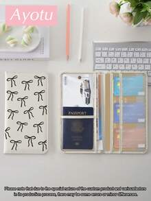 Ayotu Ví đựng giấy tờ xe và bảo hiểm hình nơ đen, ví da PU đựng đồ trong hộp găng tay, ví đựng giấy tờ xe hơi, xe tải, tài liệu, vật dụng cần thiết khi đi du lịch, đồ dùng học tập, đồ dùng ngày lễ, phụ kiện du lịch, ví đựng hộ chiếu, bìa hộ chiếu, ví đựng hộ chiếu, quà tặng lý tưởng cho chủ xe hơi, xe tải, xe máy và xe kéo, lựa chọn tuyệt vời cho quà tặng năm mới. - Nhiều màu - Xem 12