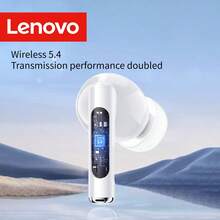 Lenovo 2026 New Wireless Earbuds, TWS Earphones, In-Ear Headphones, Super Long Battery Life, Running & Sports, Call Noise Cancellation, Compact & Portable, Suitable As Holiday Gift - Classic Black - View 3