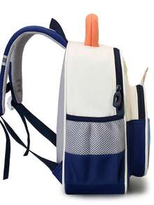 1PC Kindergarten Schoolbag Boy's Small, Medium And Large Class Preschool Class Cute Dinosaur Lightweight Boy's Burden Protection Back To School Back-To-School Backpack Handbag