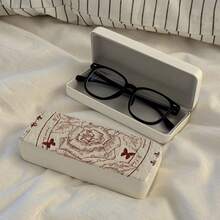 2026 New Rose Design Eyeglass Case, Eyewear Storage Box