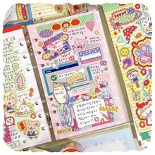 Cute Cartoon Bear Club Stickers, Suitable For Phone Cases, Scrapbooking, DIY Crafts - Multicolor - View 4