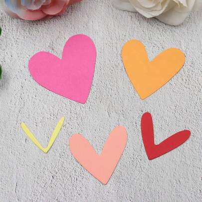 1 Piece Of Heart-Shaped Metal Cutting Mold, Planner Knife Mold Material, DIY Cutting Book Embossing Cutting Knife Mold, Handicraft Metal Mold, Die-Cutting Envelope For Making Cards, Photo Album Cards, Embossed Paper Crafts, Photo Album Stamps, Cards, Birthday And Holiday Gifts, Suitable For Collage Artists And Paper Art Enthusiasts