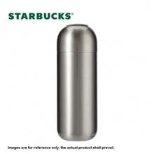 Starbucks Sparkling Meteor Design Silver Insulated Mug, 360ml. Crafted With Meticulous Attention To Detail, Featuring A Streamlined Body, High-Quality Stainless Steel, Long-Lasting Temperature Control, Wide Mouth For Easy Cleaning, And Convenient Drinking. Silver Color.