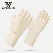 1 Pair Half Finger Breathable Polyester Fitness Gloves