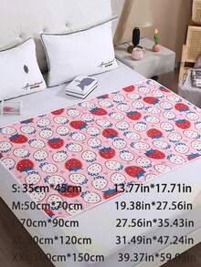 可重复使用防漏月经垫，防水可洗床垫保护垫，适用于女性经期、尿失禁、尿床，成人及老年人均可使用 - 彩色 - 查看 6