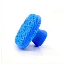 1pc Upgraded Silicone Facial Cleansing Brush - Deep Exfoliation And Beard Cleaning - Daily Care And Travel Use - Silicone Facial Brush - Suitable For All Skin Types Men & Women - Double-Sided Design | Low Allergenicity | Easy To Clean - Multicolor - View 8