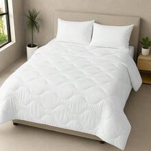 Couverture d'été légère – Couverture matelassée douce et moelleuse pour les personnes allergiques, lavable à 60°C || 135x200 || 155x220 || 200x200 || 220x200 || 240x220 || 135 x 200 || 155 x 220 || 200 x 200 || 220 x 200 || 240 x 220 || 135 x 200 cm | 155 x 220 cm | 200 x 200 cm | 220 x 200 cm | 240 x 220 cm - 240 x 220 cm - Übersicht 1