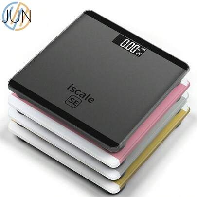Básculas de salud humana domésticas básculas electrónicas transfronterizas precisas para perder peso artefacto necesario (envío aleatorio de color)
