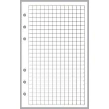 Compact Size Graph Paper Refill, Sized And Punched For Franklin Covey Compact And Other Notebooks (4.25\ X 6.75\) - Graph-gridPaper - View 1