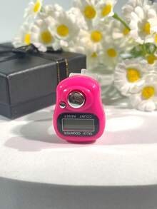 Mini Electronic Finger Counter/Ring-Shaped Manual Counter, Random Color Tasbih, Compact And Cute, Easy To Use And Operate, Suitable For Counting Prayers, Workouts, Business Activities, Customer Flow Statistics, Etc. - Multicolor - View 10
