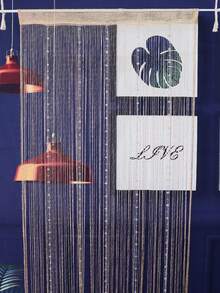 1*2m Crystal Bead Curtain, Room Divider Curtain, Suitable For Living Room Doorway, Wall, Window Tassel Curtain