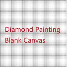 Diamond Painting Canvas With Glue, Round/Square Blank Grid Canvas Empty For Customized Projects - Multicolor - View 4