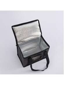 Large Insulated Cooler Bag, Beverage Storage Bag, Big Size Cooling Bag, Lunch Box, Zipper Picnic Foil Food Basket, Picnic