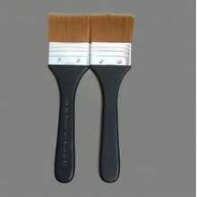 Flat Paint Brushes, Art Brushes/Soft Painting Brushes For Acrylic Oil Painting, Wide Plastic Handle Brushes, Divided Craft Brushes, Nylon Bristle Artist Brushes, Non-Shedding, Suitable For Walls, Furniture DIY, Flat Head Brushes, Professional Painting Tools, Tools, Gifts, Murals, Painting (Random Style Shipped) - Multicolor - View 11